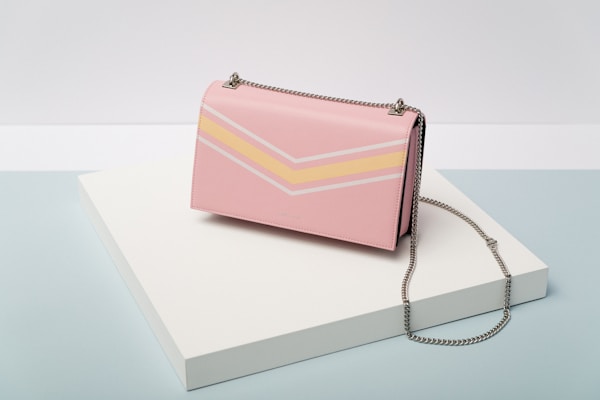 Pebbled Leather Evening Clutch